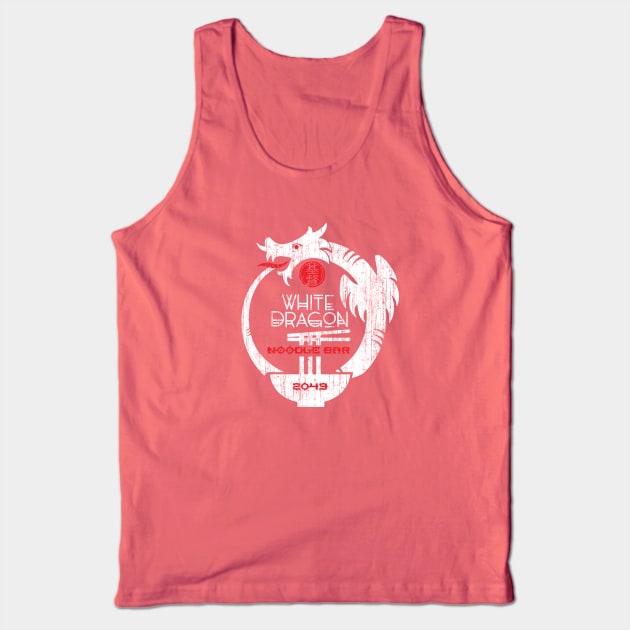 White Dragon Noodle bar Tank Top by silvercloud